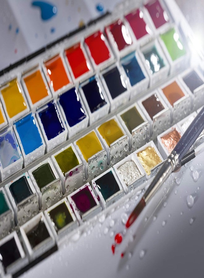 Van Gogh Watercolor Paint, 10ml Tube, Silver 800 - Image 3